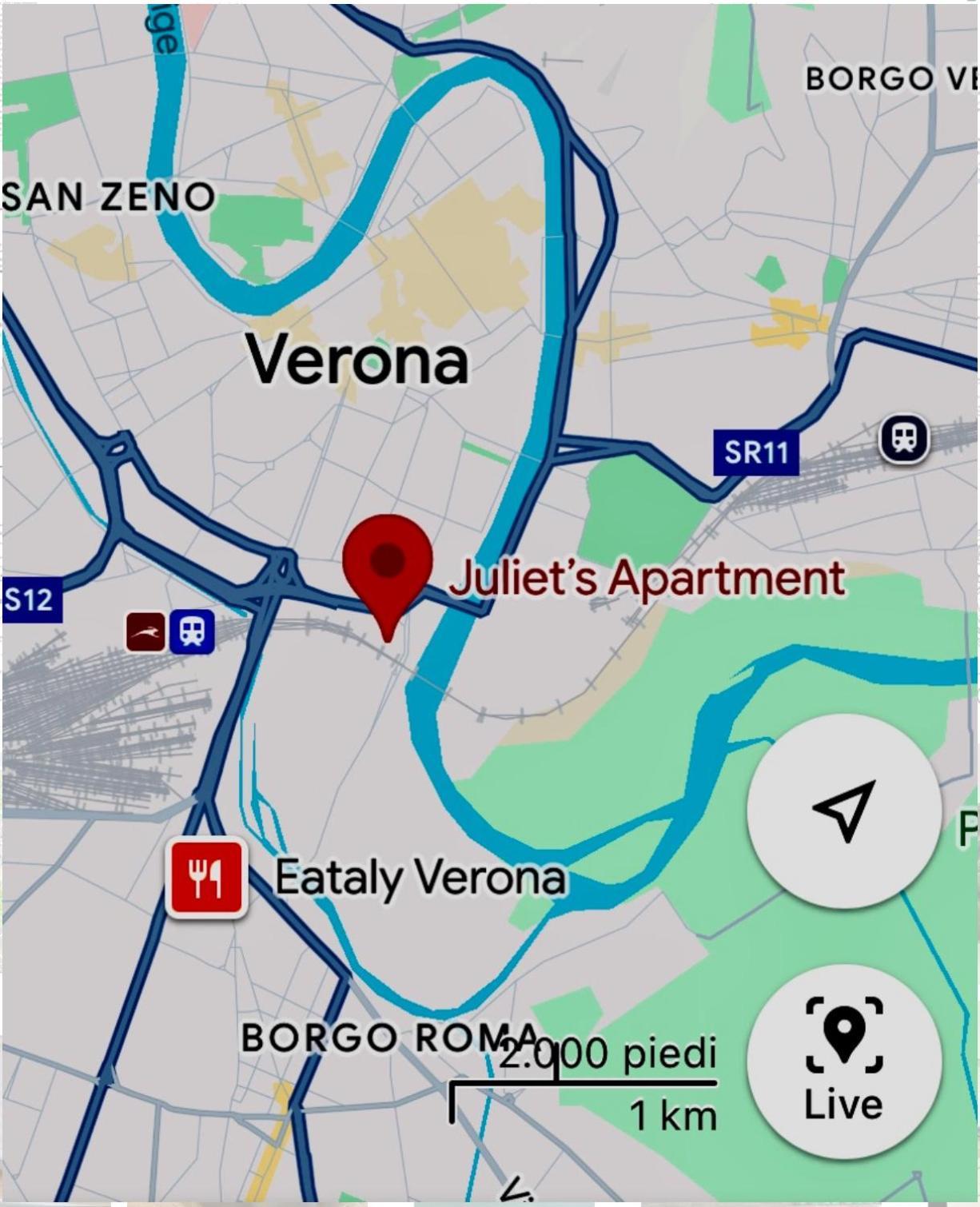 Juliet'S Apartment Верона Экстерьер фото